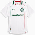 Camisa Palmeiras II Reserva 2026/27 Jogador C/ Patrocínios - Branca