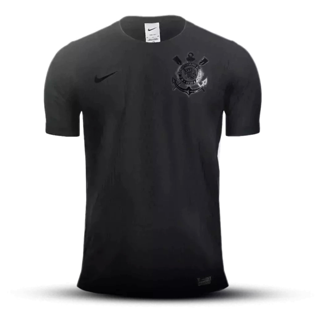 Camisa Corinthians II 24/25 "All Black" JOGADOR - Preto