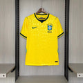 Camisa Seleção Brasileira Amarela 2026 Modelo Torcedor RELEVO
