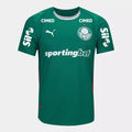 Camisa Palmeiras I Titular 2026/27 Jogador C/ Patrocínios - Verde