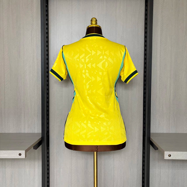 Camisa Seleção Brasileira Amarela 2026 Modelo Feminina