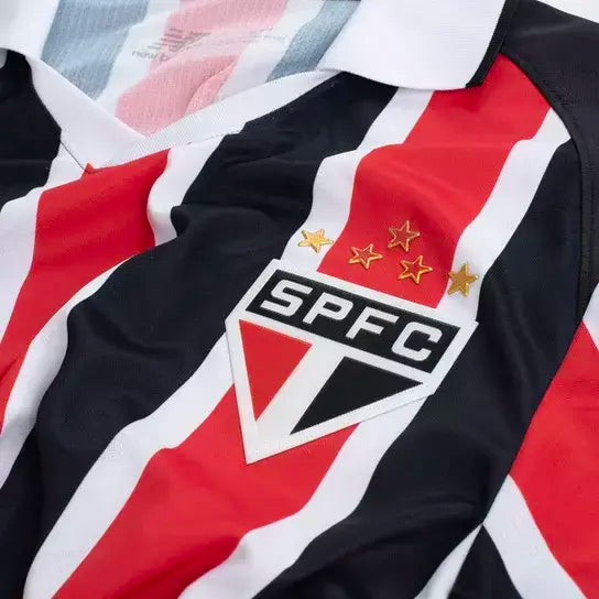 Camisa II Tricolor 2026/27 Versão Jogador - Vermelho e Preto