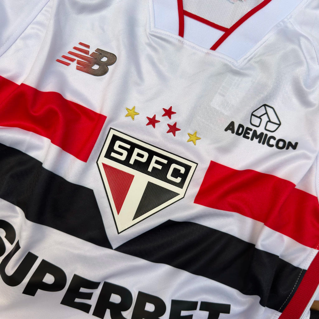 Camisa I Tricolor Titular 2026/27 Versão Jogador - Branca