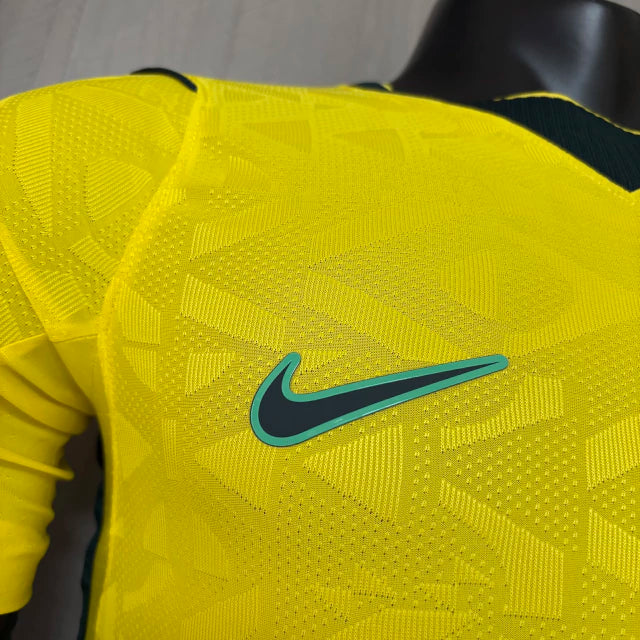 Camisa Seleção Brasileira Amarela 2026 Modelo Jogador