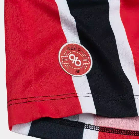 Camisa II Tricolor 2026/27 Versão Jogador - Vermelho e Preto