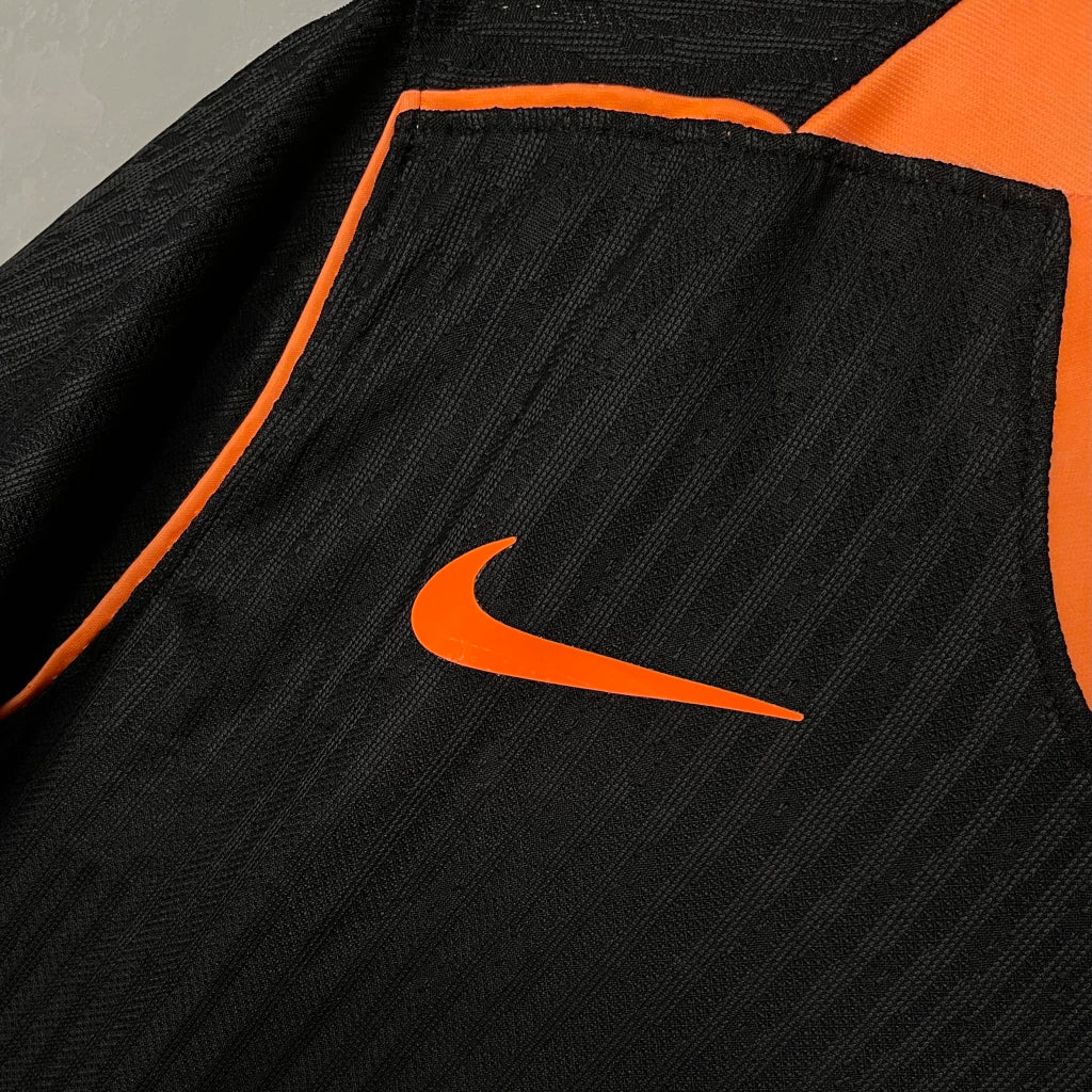 Camisa Corinthians III 2025/26 JOGADOR - Preto e Laranja