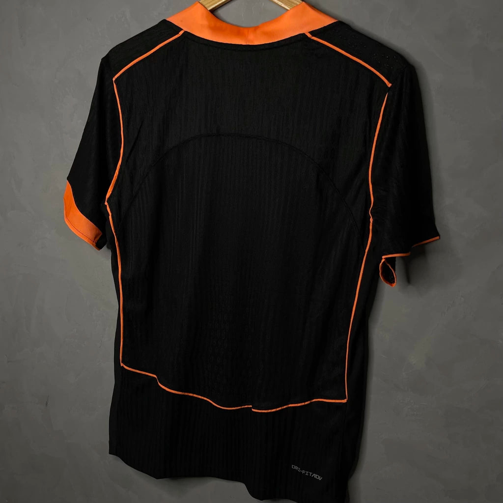 Camisa Corinthians III 2025/26 JOGADOR - Preto e Laranja