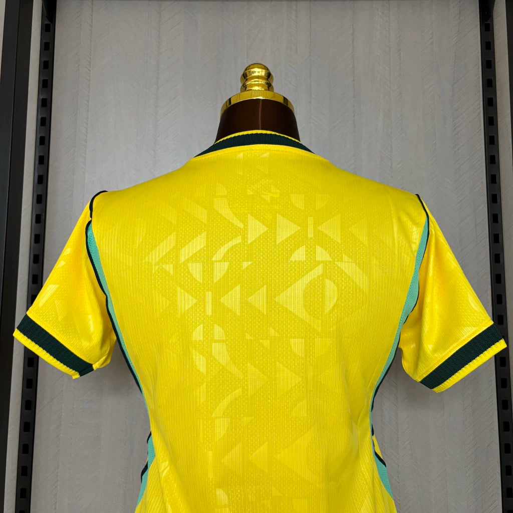 Camisa Seleção Brasileira Amarela 2026 Modelo Feminina