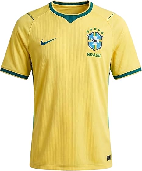 Camisa Seleção Brasileira Amarela 2026/27 Modelo Torcedor