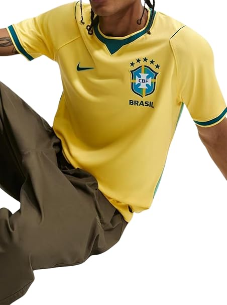 Camisa Seleção Brasileira Amarela 2026/27 Modelo Torcedor